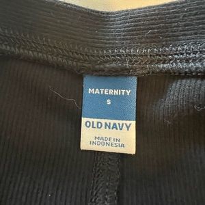 Black maternity dress